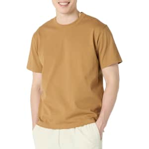 Amazon Essentials Men's Relaxed-Fit Heavyweight Cotton T-Shirt: $8.93