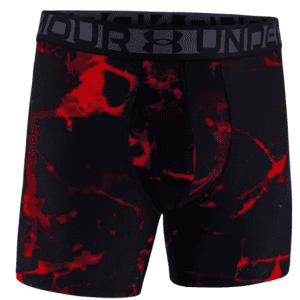 Under Armour Men's 6" Performance Tech Printed Boxerjock: $9