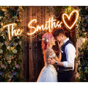 Customizable LED Neon Sign: $6.92 Customizable LED Neon Sign: $6.92
