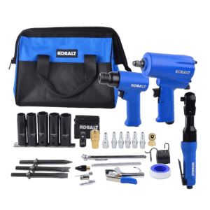 Kobalt 31-Piece Multipurpose Air Tool Kit: $89