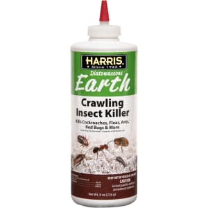 Harris Diatomaceous 8-oz. Earth Crawling Insect Killer: $8.09