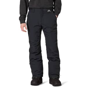 Amazon Essentials Men's Insulated Snow Pants: $19.95 Amazon Essentials Men's Insulated Snow Pants: $19.95