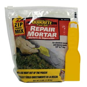 Quikrete Zip & Mix Fast Set 3-lb. Mortar Concrete Repair: $8 Quikrete Zip & Mix Fast Set 3-lb. Mortar Concrete Repair: $8