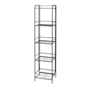 Brightroom Narrow Folding 5-Shelf Storage Unit: $56