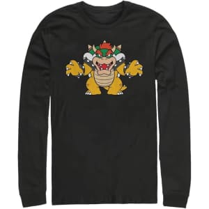 Nintendo Men's Just Bowser T-Shirt (L only): $6.99