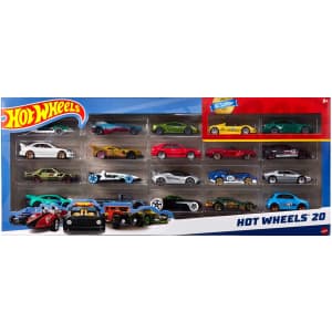 Hot Wheels Toy Car 20-Pack: $21