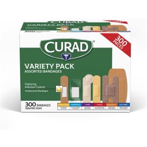 Curad Bandages 300-Count Variety Pack: $9.67 w/ Subscribe & Save