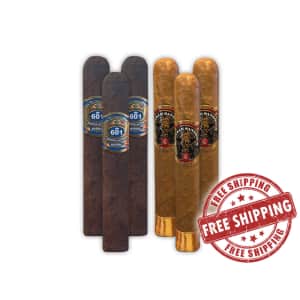 Espinosa One-Two Punch Cigar Sampler 6-Pack: $25