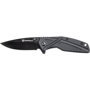 Smith & Wesson Stainless Steel Folding Knife: $12.33