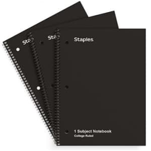 Notebooks & Comp Books at Staples: From 45 cents Notebooks & Comp Books at Staples: From 45 cents