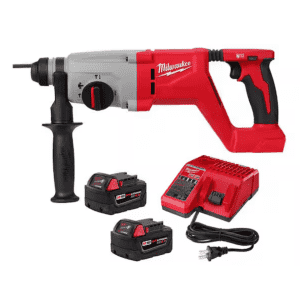 Milwaukee M18 18V Lithium-Ion Brushless 1" Cordless Rotary Hammer Kit w/ Batteries and Charger: $199