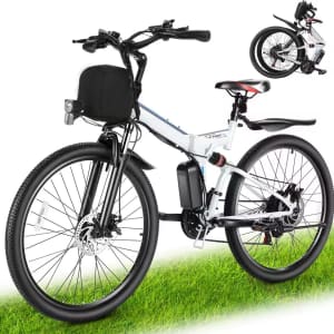 Vivi M026TGB 26" 500W 48V Folding Electric Bike: $390.58