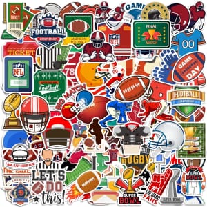 100-Piece Football Party Supplies: $6 100-Piece Football Party Supplies: $6