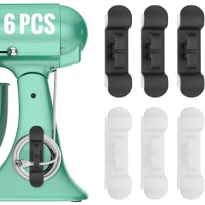 Appliance Cord Organizer 6-Pack: $6.98