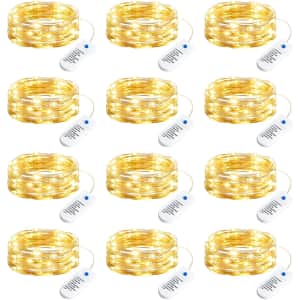 Minetom 7-ft. Fairy Lights 12-Pack: $4