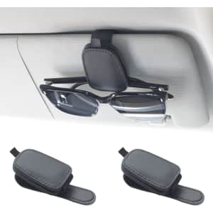 Sunglasses Holders 2-Pack for Car Visor: $8 Sunglasses Holders 2-Pack for Car Visor: $8
