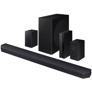 Samsung Q-Series 9.1.2-Channel Wireless Dolby Atmos Soundbar System: $798 Samsung Q-Series 9.1.2-Channel Wireless Dolby Atmos Soundbar System: $798