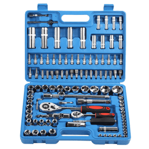 108-Piece Ratchet Wrench Socket Set: $18