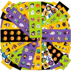 Benresive 1240pc Halloween Sticker Set: $7.99 w/ Prime