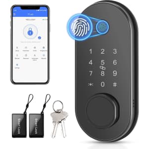 Smart Fingerprint Keyless Entry Door Lock: $28.42