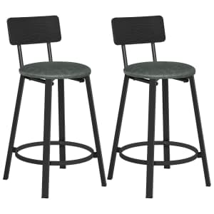 Vasagle 29.7" Bar Stool 2-Pack: $51.59