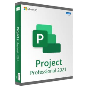 Microsoft Project 2021 Professional for Windows: Lifetime License for $15