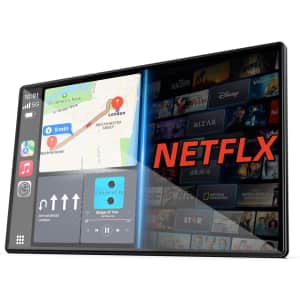 Lamtto 9" Wireless CarPlay Screen: $84.49