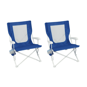 Mainstays Folding Chair 2-Pack w/ Carry Bags: $20