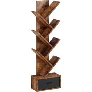 Rolanstar 7-Shelf Tree Bookshelf: $25 Rolanstar 7-Shelf Tree Bookshelf: $25