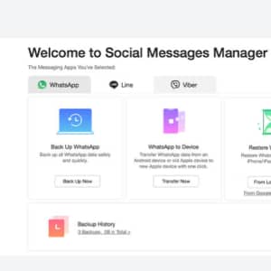 AnyTrans One-Stop Content Manager for iOS: Lifetime subscription for $20