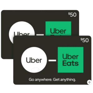 Uber $50 Gift Cards: 2 for $80 Uber $50 Gift Cards: 2 for $80