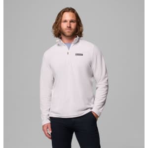 Columbia Men's Lake Aloha Half Zip Fleece Pullover: $23