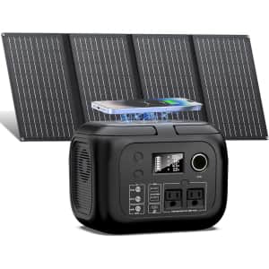 300W Portable Power Station w/ 40W Solar Panel: $110 300W Portable Power Station w/ 40W Solar Panel: $110
