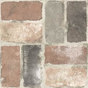 FloorPops Harvard Brick Red Peel & Stick Floor Tiles 10-Pack: $10 FloorPops Harvard Brick Red Peel & Stick Floor Tiles 10-Pack: $10