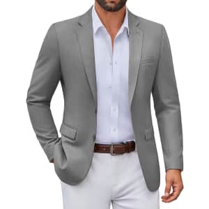 Coofandy Men's Slim Fit Blazer: $48.99 Coofandy Men's Slim Fit Blazer: $48.99