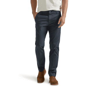 Lee Jeans Men's Extreme Motion Flat Front Slim Straight Pants: $14