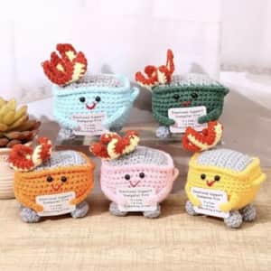 Emotional Support Dumpster Fire 5-Pack: $12.59