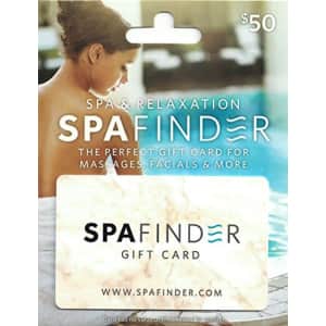 $50 Spafinder Gift Card: $40
