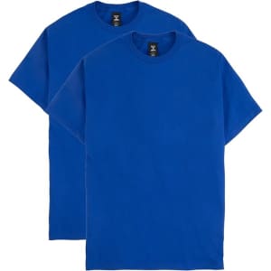 Hanes Men's Beefy-t T-Shirt 2-Pack: from $4.36 Hanes Men's Beefy-t T-Shirt 2-Pack: from $4.36