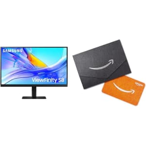 Samsung 27" 4K HDR10 60Hz LED Monitor + $100 Amazon Gift Card: $303.24