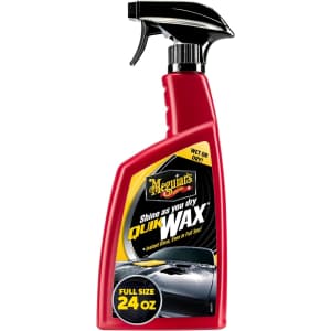 Meguiar's 24-oz. Quik Wax Spray: $7.01