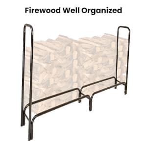 Nature Spring Steel Log Rack: $30 Nature Spring Steel Log Rack: $30