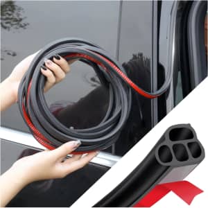 33ft Car Door Rubber Seal Strip: $9.47 w/ Prime