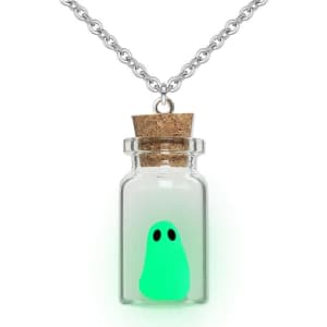 Ghost in A Bottle Pendant Necklace: $5.49 Ghost in A Bottle Pendant Necklace: $5.49