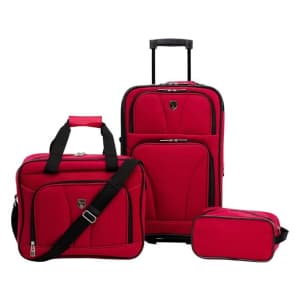 Travelers Club Bowman 3-Piece Expandable Luggage Set: $35.99