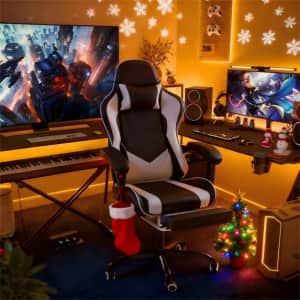 Lacoo PU Ergonomic Adjustable Gamer Chair: $79.99