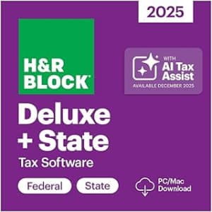 H&R Block Tax Software Deals at Amazon: Up to 38% off
