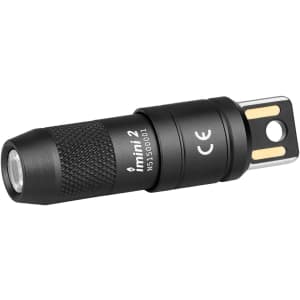 Olight iMini 2 EDC Rechargeable Keychain Flashlight: $14