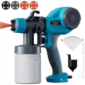 Tilswall Lightweight HVLP Electric Paint Sprayer: $25 w/ Prime