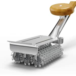 House Again Bristle-Free Grill Brush and Scraper: $19.99